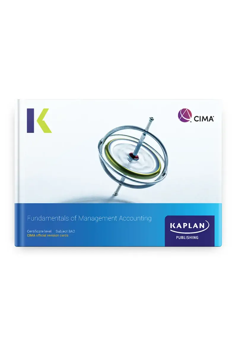 [9781787409651] Kaplan BA2 Fundamentals of Management Accounting - Revision Cards 2022